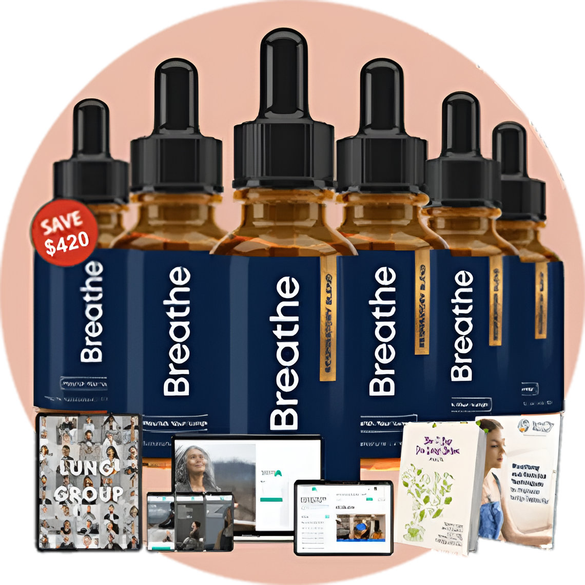 Breathe 6 Bottles